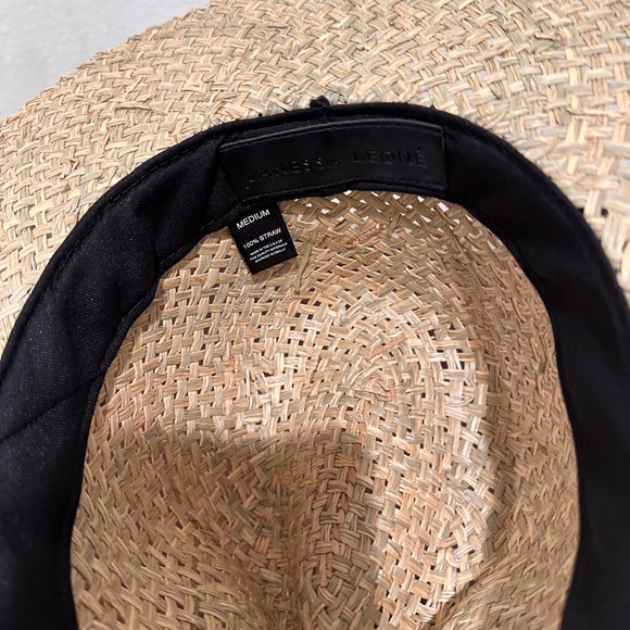 Janessa Leone Straw Hat - Size Medium - Picture 9 of 10